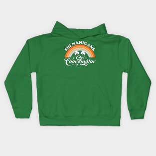 Shenanigans Coordinator Funny Teacher St Patrick's Day Kids Hoodie